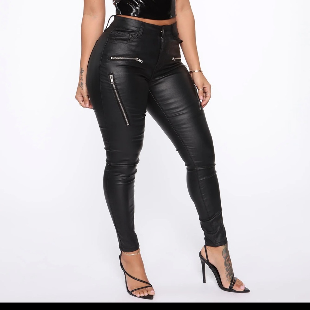 Fashion Nova Leather Pants